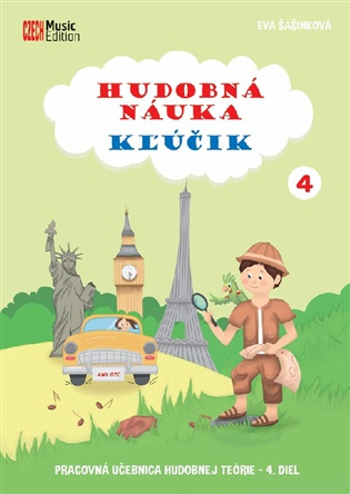Hudobná náuka Kľúčik 4 (Pracovná učebnica hudobnej teórie 4. diel) - kniha z kategorie 1. stupeň