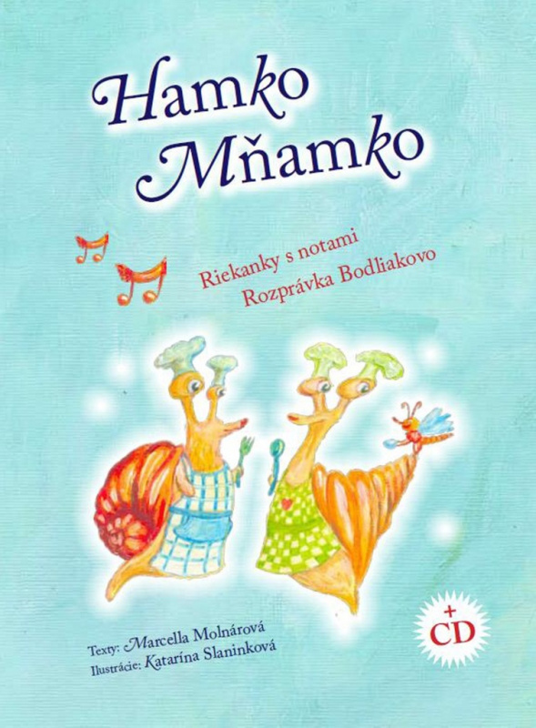 Hamko Mňamko + CD (Riekanky s notami, Rozprávka Bodliakovo) - kniha z kategorie Pro děti