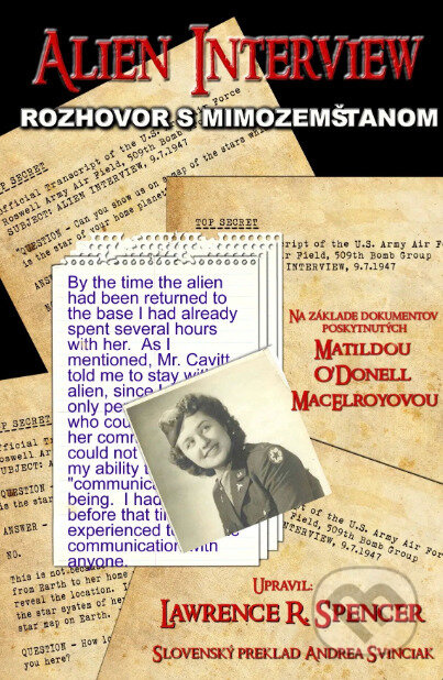 Alien interview (Rozhovor s mimozemšťanom) - Lawrence Spencer - kniha z kategorie Ezoterika