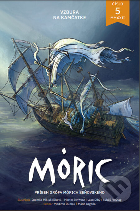 Komiks MÓRIC 5. (Vzbura na Kamčatke) - Ladislav Dlhý, Vladimír Dudlák - kniha z kategorie Komiksy