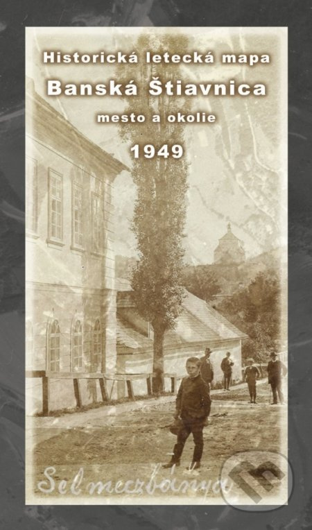 Historická letecká mapa mesta Banská Štiavnica a okolia z roku 1949 - kniha z kategorie Mapy Evropy