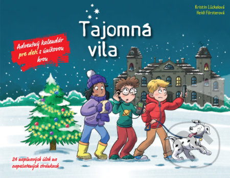Tajomná vila: Adventný kalendár pre deti s únikovou hrou - kniha z kategorie Beletrie pro děti