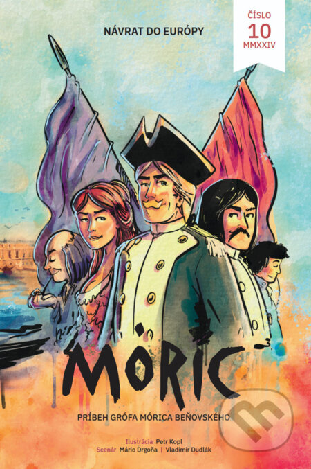 Komiks MÓRIC 10. (Návrat do Európy) - Petr Kopl, Mário Drgoňa - kniha z kategorie Komiksy