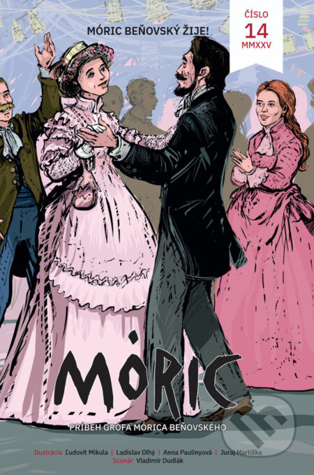 Komiks MÓRIC 14. (Móric Beňovský žije) - Ľudovít Mikula, Vladimír Dudlák - kniha z kategorie Komiksy