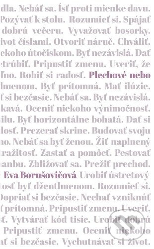 Plechové nebo - Eva Borušovičová - kniha z kategorie Beletrie