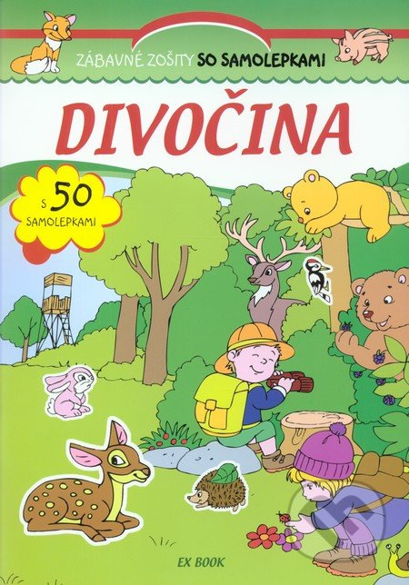 Divočina - Zábavné zošity so samolepkami (s 50 samolepkami) - kniha z kategorie Pro děti