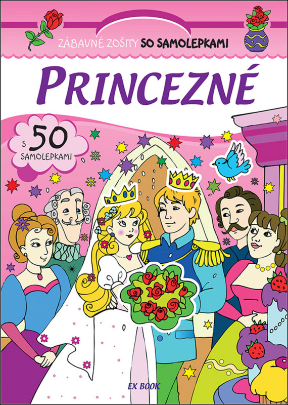 Princezná - Zábavné zošity so samolepkami (s 50 samolepkami) - kniha z kategorie Pro děti