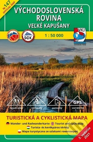 Východoslovenská rovina - Veľké Kapušany 1:50 000 (3.vydanie)