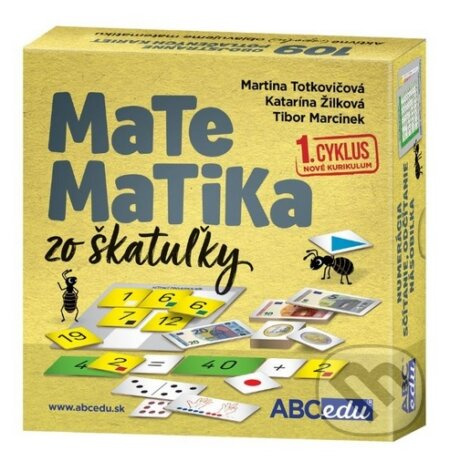 Matematika zo škatuľky - kniha z kategorie 1. stupeň