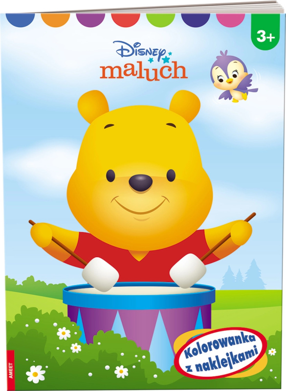 Disney maluch: omalovánky se samolepkami