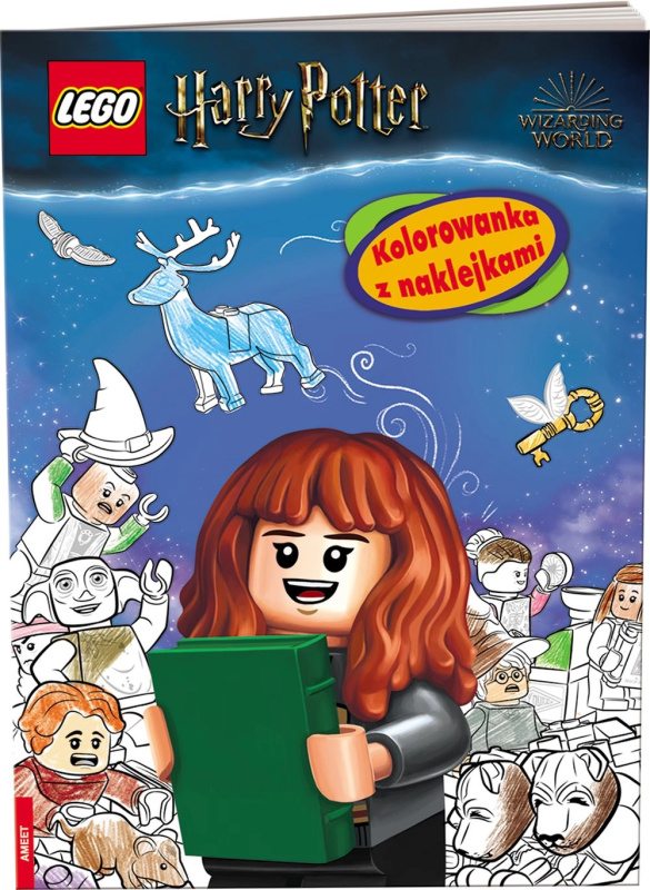 LEGO HARRY POTTER omalovánky se samolepkami