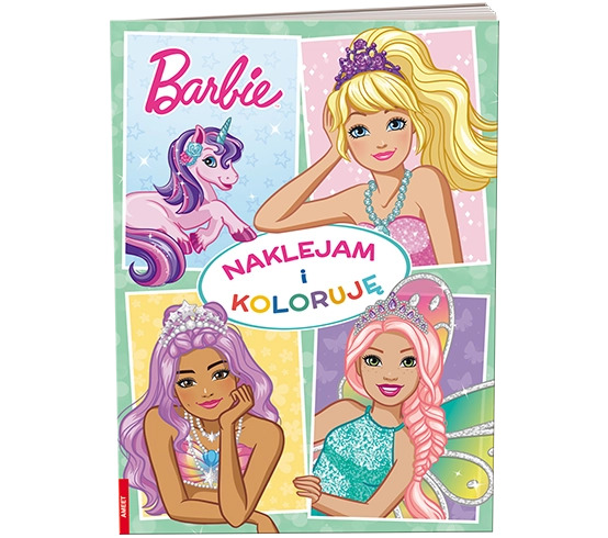 Barbie Dreamtopia – lepím a vybarvuji