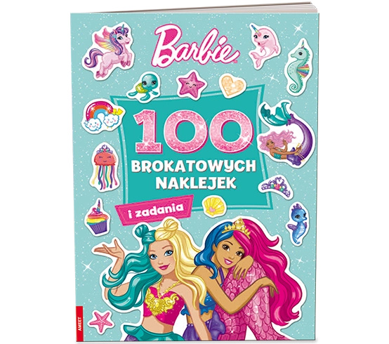 Barbie Dreamtopia: 100 třpytivých samolepek – kreativní kniha pro děti