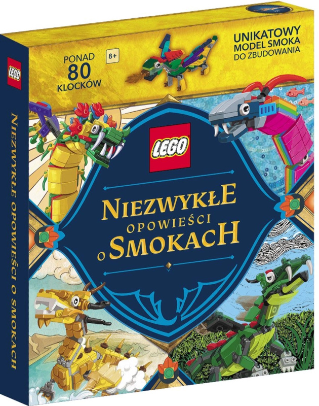 Ameet: lego master brand – neobyčejné příběhy o dracích (kniha a stavebnice)