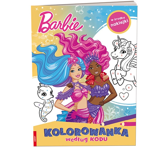 Ameet Barbie Dreamtopia – omalovánky podle kódu