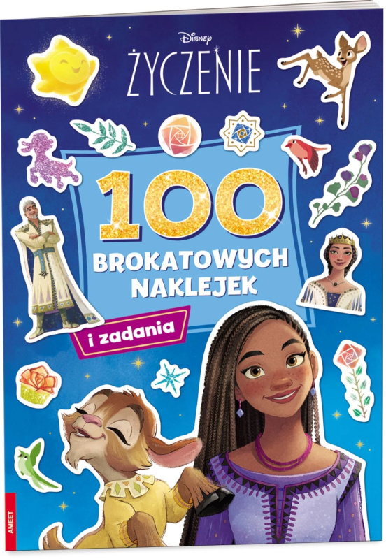 Disney Přání – 100 brokátových samolepek