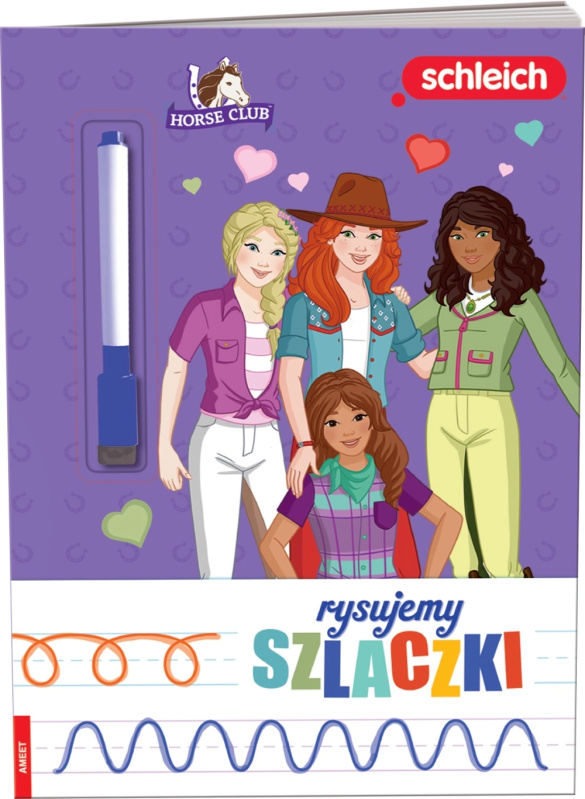 Ameet: SCHLEICH Horse Club – kreslíme vzory se stíratelným fixem