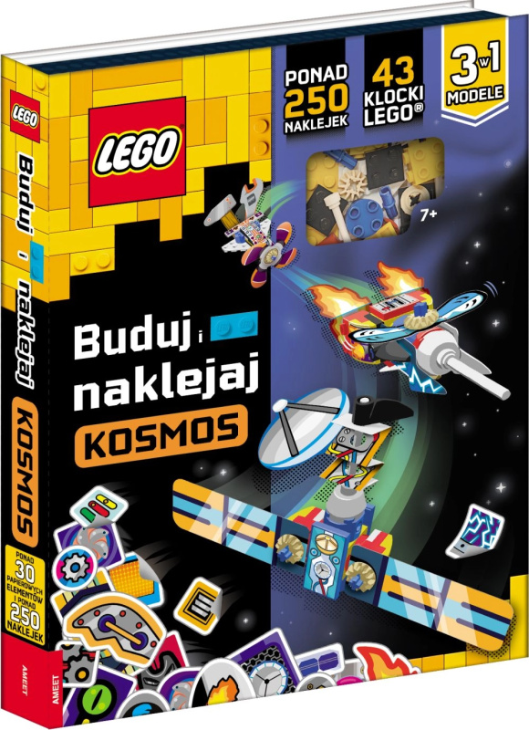 LEGO Master Brand: Kosmos – buduj a nalepuj kreativní sada
