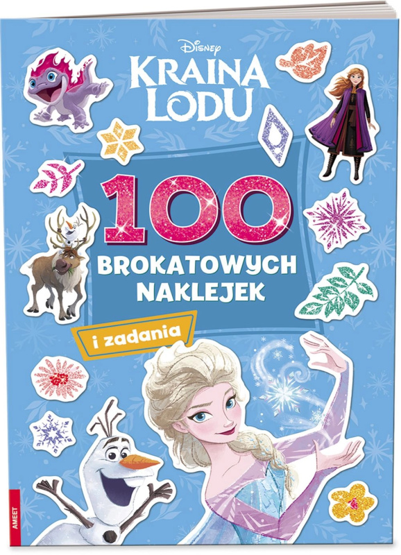 Ledové království: 100 třpytivých samolepek – kreativní kniha aktivit
