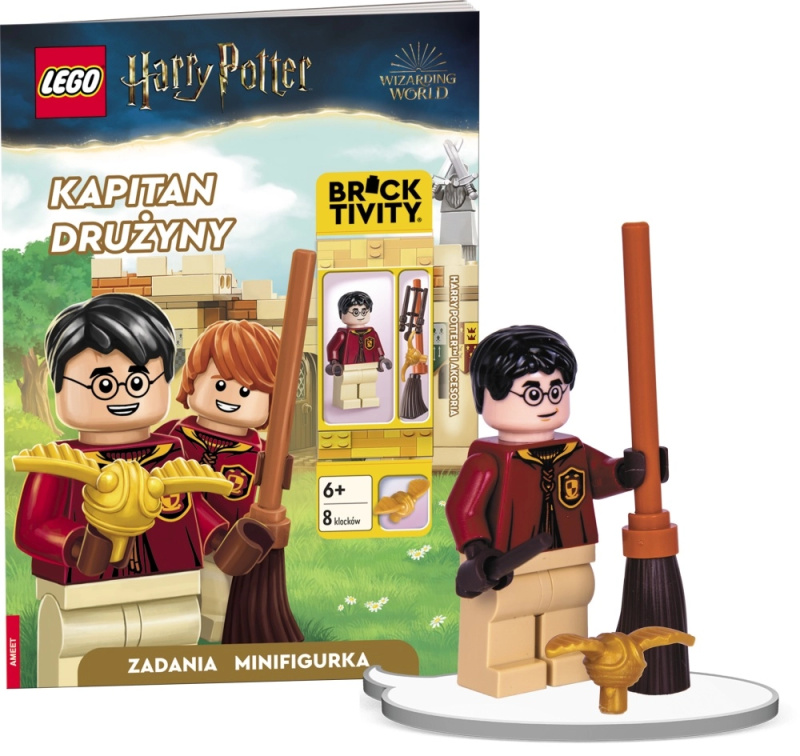 Lego Harry Potter: kapitán týmu – interaktivní kniha s minifigurkou