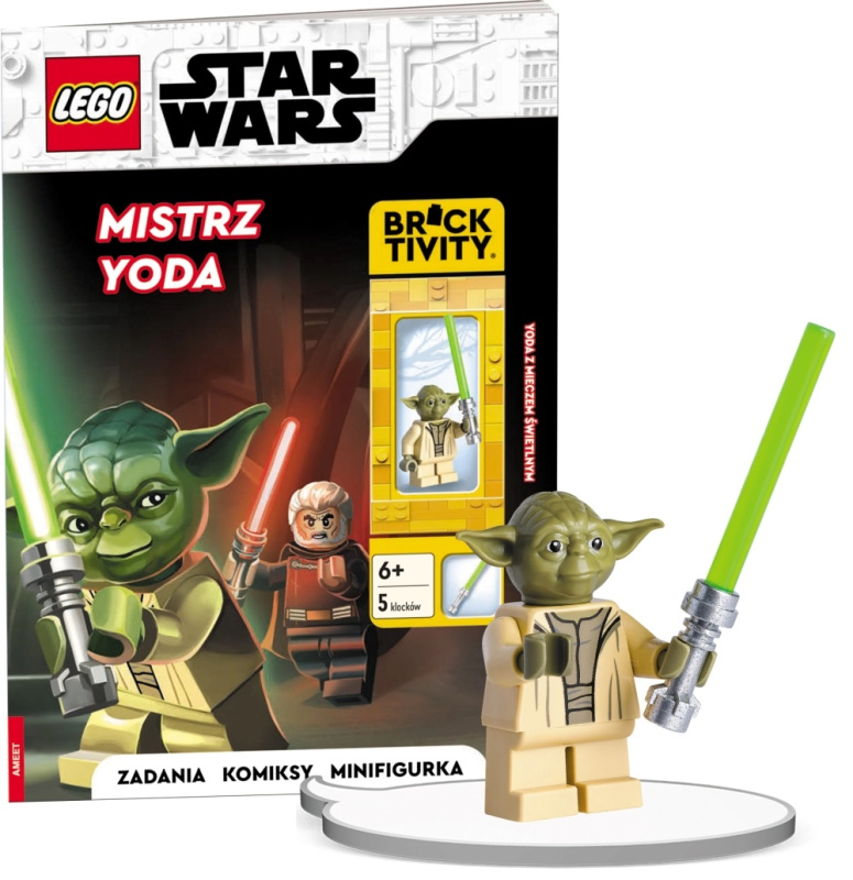 Lego Star Wars: Mistr Yoda – interaktivní kniha s minifigurkou