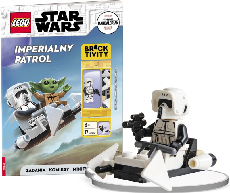 LEGO Star Wars: imperiální patrola – interaktivní kniha s minifigurkou