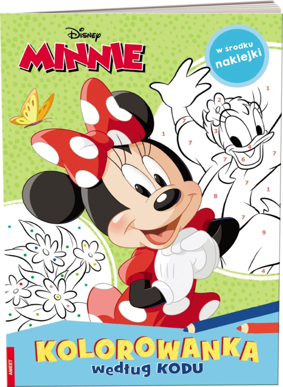 Disney Minnie – omalovánky podle kódu