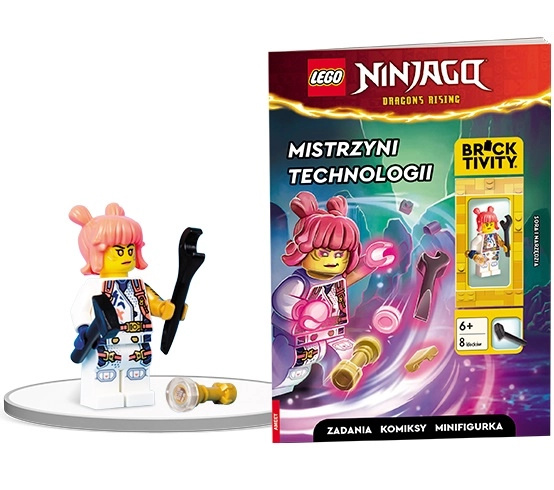 Lego Ninjago: Neohrožení ninja – interaktivní kniha s minifigurkou Lloyda