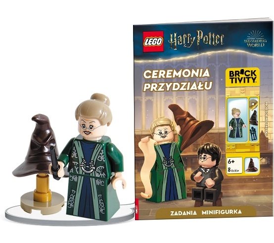 LEGO Harry Potter: Přidělovací slavnost – interaktivní kniha s minifigurkou profesorky McGonagallové
