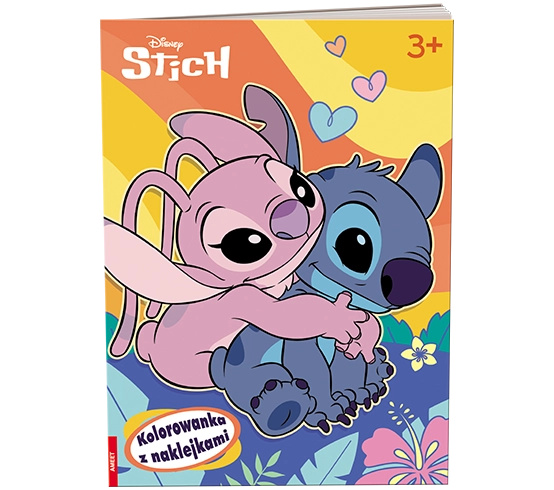 Disney Stitch – omalovánka se samolepkami