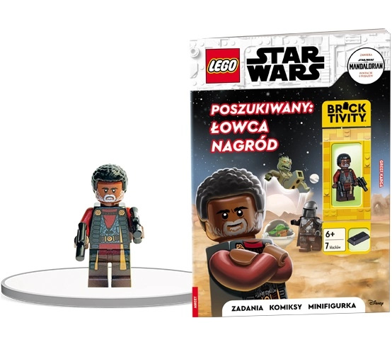 LEGO Star Wars: Hledá se lovec odměn – interaktivní kniha s minifigurkou Greefa Kargy