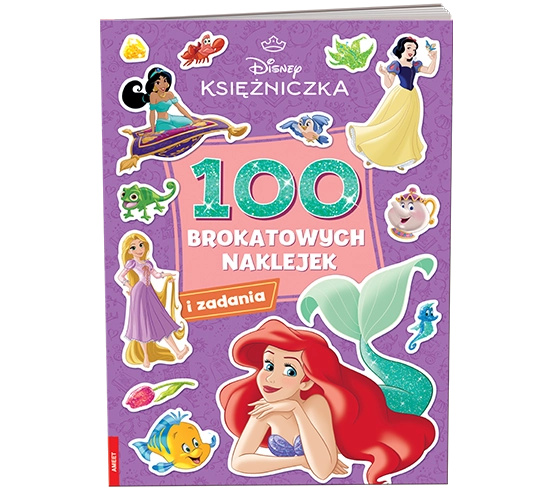 Disney princezny – 100 třpytivých samolepek