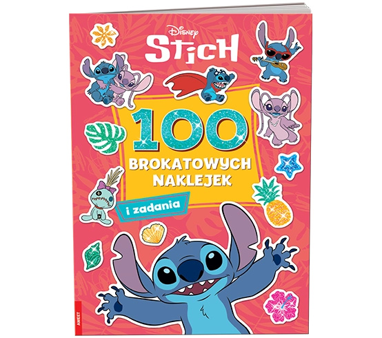Stitch: 100 třpytivých samolepek – kreativní kniha pro děti