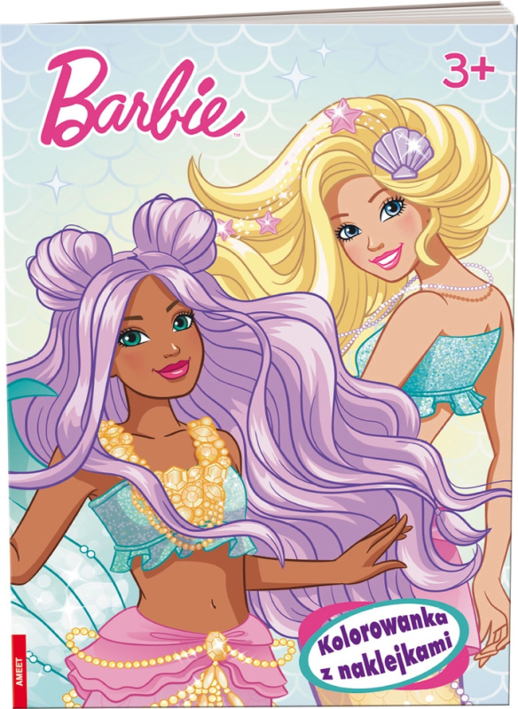 Barbie omalovánky se samolepkami