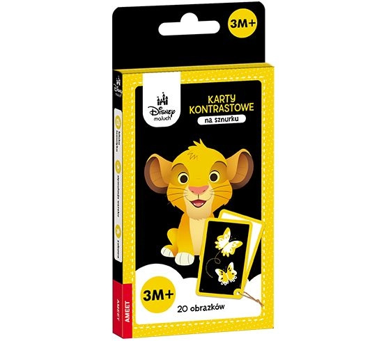 Disney Maluch kontrastní karty pro miminka