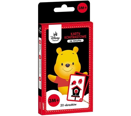 Disney Maluch kontrastní karty pro miminka