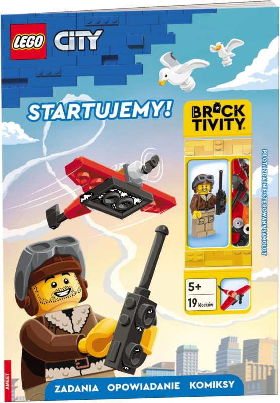 Lego City: startujeme! interaktivní kniha s minifigurkou