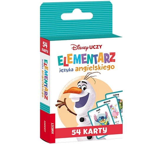 Disney Učí – anglické výukové karty pro děti