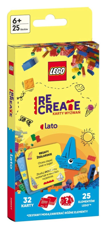 LEGO Recreate letní karty výzev