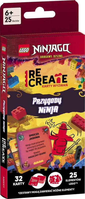 LEGO NINJAGO karty výzev – dobrodružství ninja