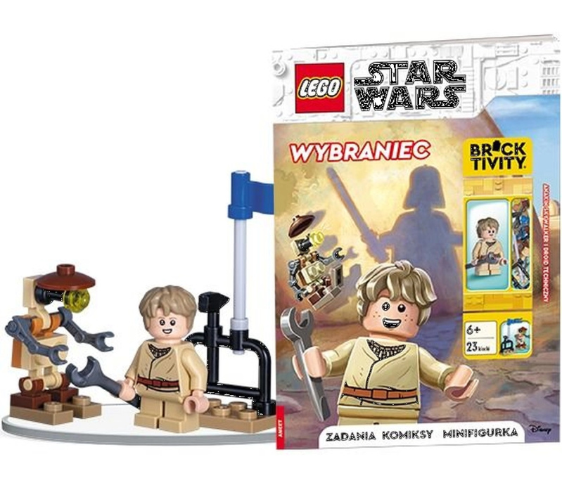 Lego Star Wars: Wybraniec – interaktivní kniha s minifigurkou Anakina a droidem