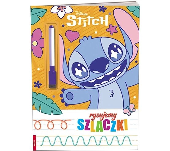 stitch: kreslíme vzorky – stíratelná cvičebnice pro děti 5+