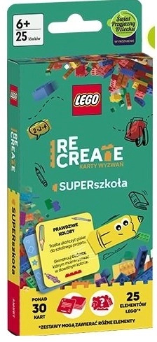 lego recreate karty výzev superskola – kreativní stavební výzvy pro děti 6+