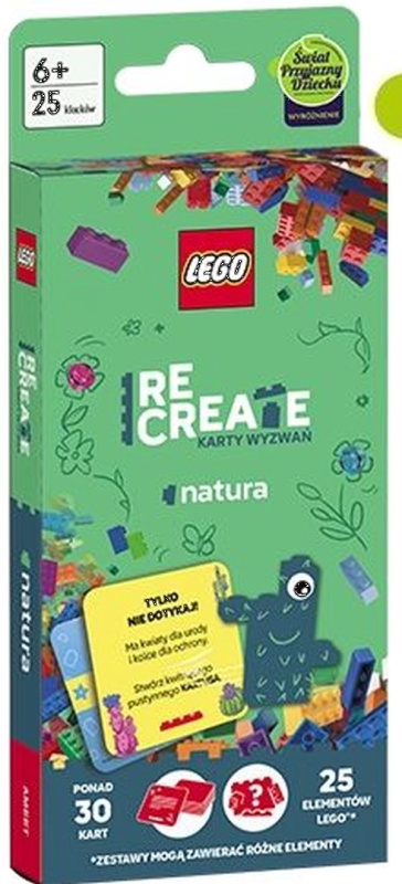 LEGO Recreate karty výzev – příroda