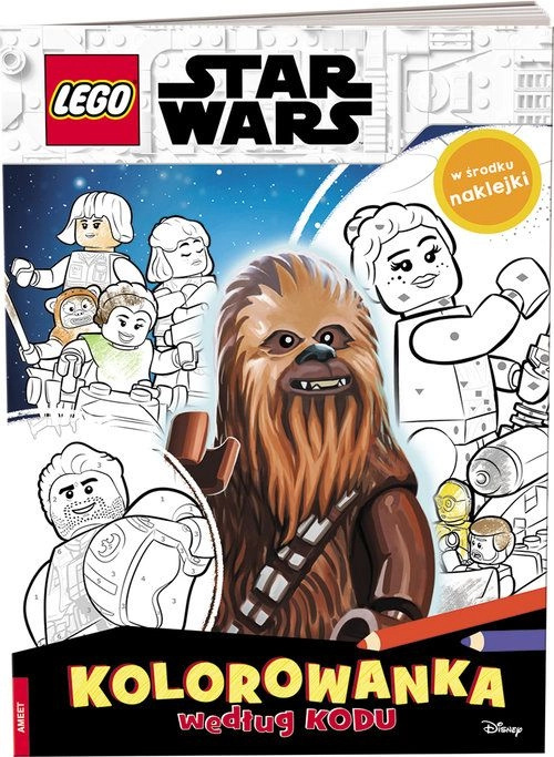 Lego Star Wars omalovánka podle kódu
