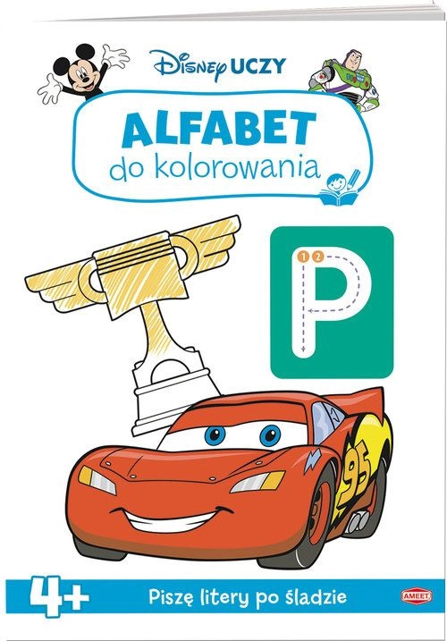 Disney Uczy – abeceda k vybarvování