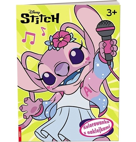 Disney Stitch omalovánka se samolepkami