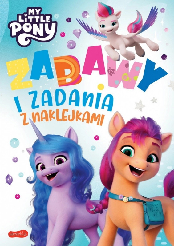 Brožura My Little Pony. Zábavné hry a aktivity se samolepkami. Filmové vydání