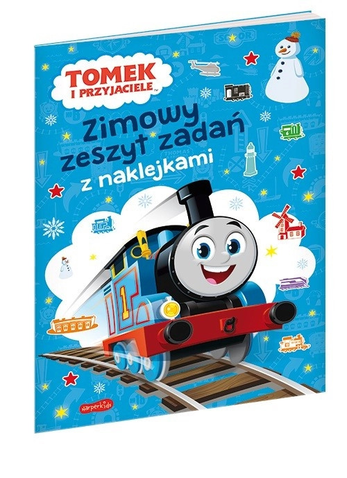 Tomáš a jeho přátelé: Zimní sešit úkolů se samolepkami