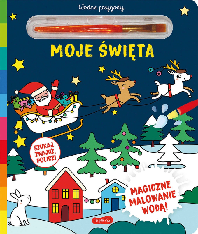 Moje svátky – vodní omalovánka z kolekce AKADEMIA MĄDREGO DZIECKA: WODNE PRZYGODY